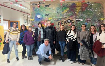 Encuentro mensual de coordinadores de Escuela Espacio de Paz en el IES Carlinda